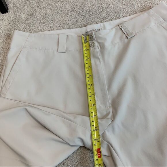 NIKE Golf Cream beige pants Sz 14 Fit Dry tennis hiking outdoors NWOT - Picture 8 of 11